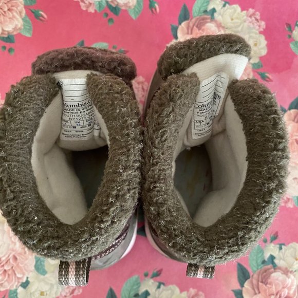 Columbia Girls Winter Boots Size 1  No insoles - Picture 4 of 14
